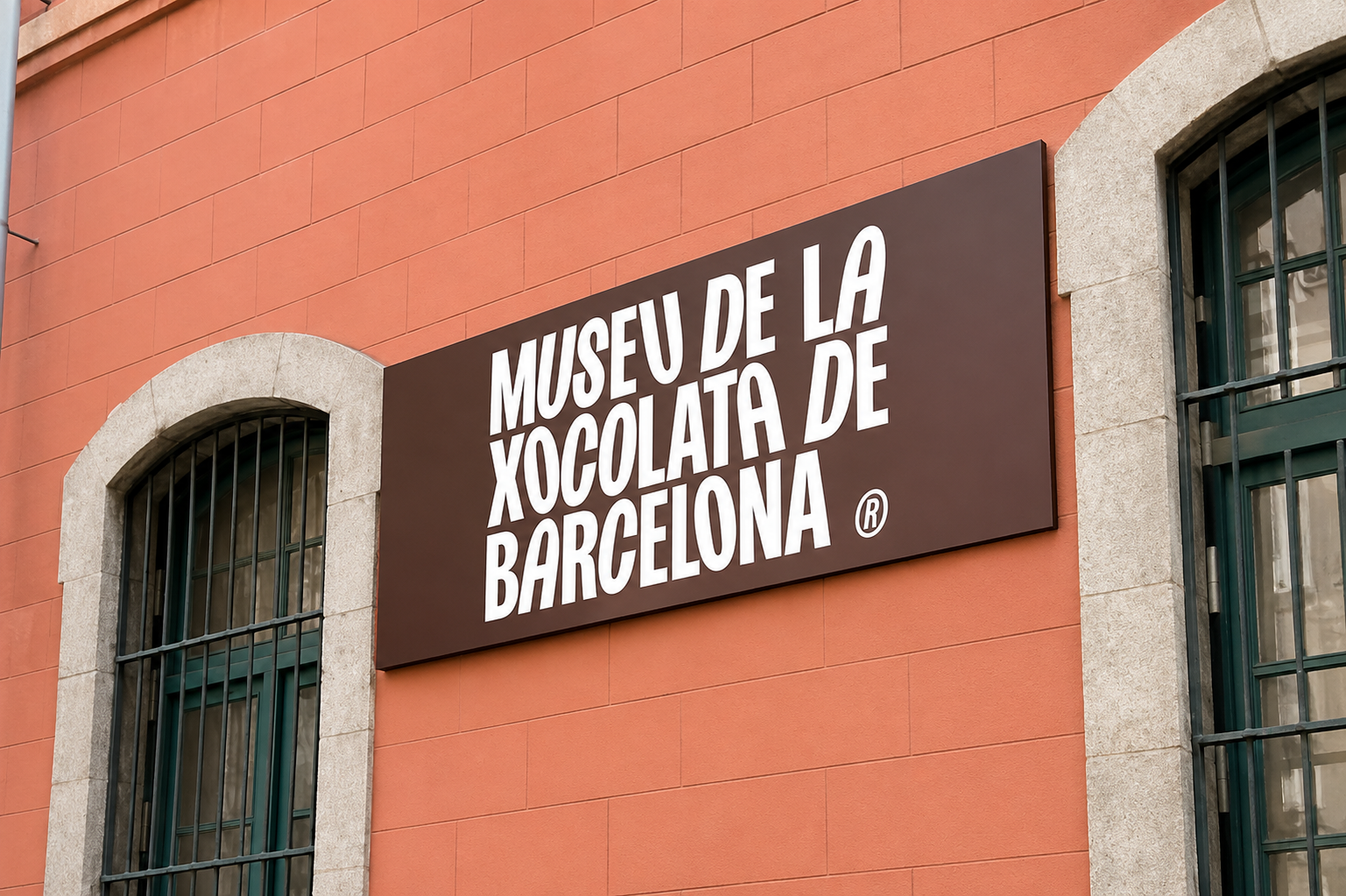 Esterno del Museo del Cioccolato di Barcellona nel quartiere El Born