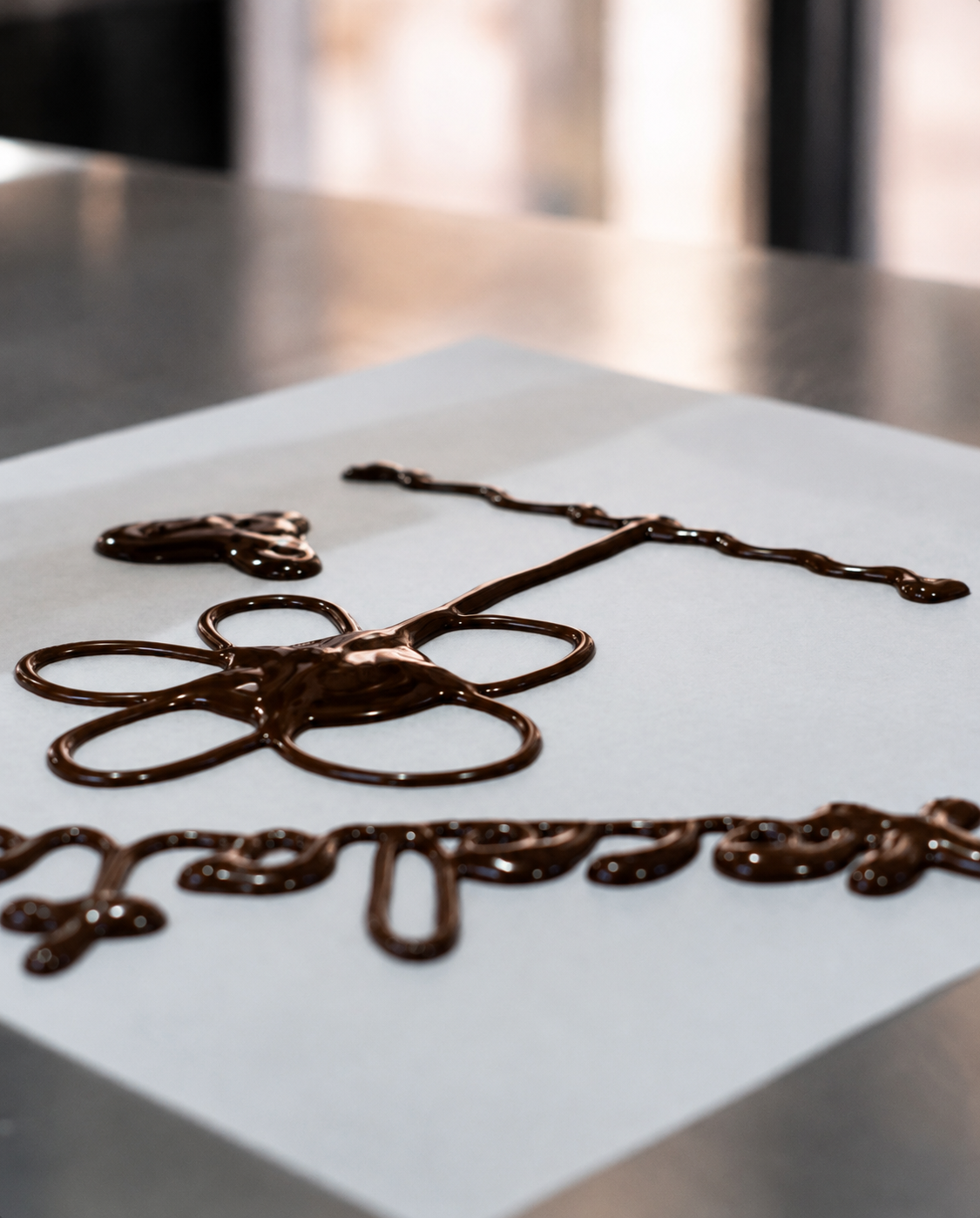 Attività pratica con cioccolato al Museo del Cioccolato di Barcellona
