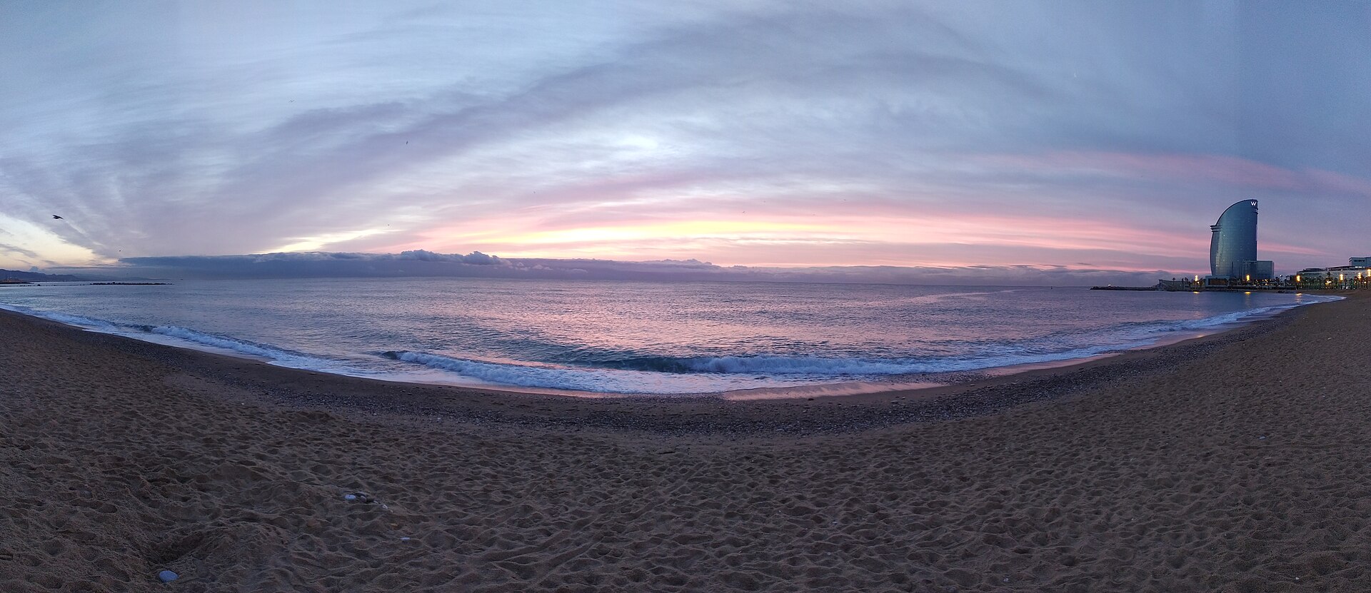 Passeig Marítim di Barcellona a settembre
